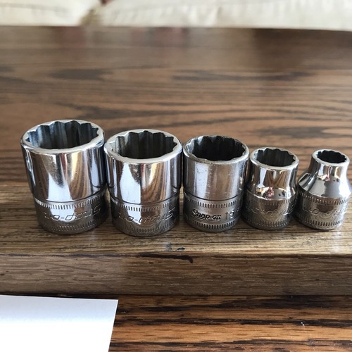 9 snap on Sockets Metric With 3/8” Drive. I - Picture 4 of 7