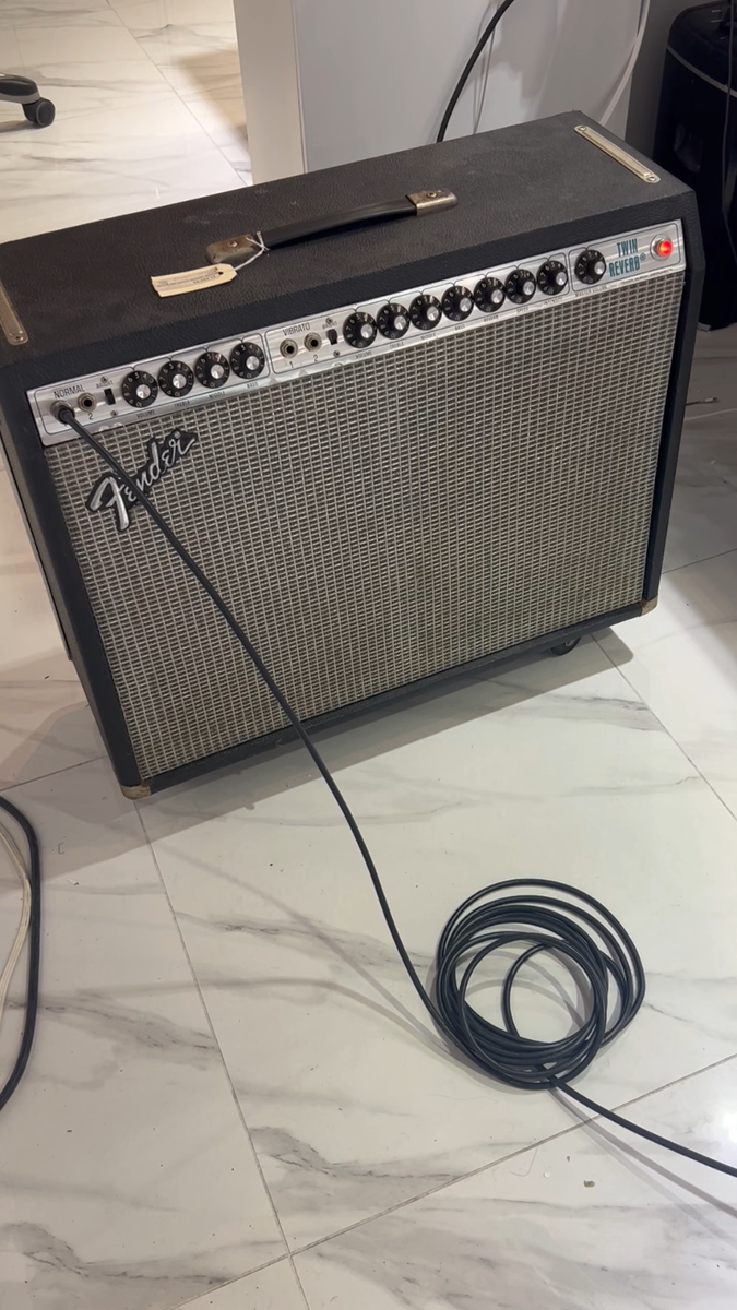 ギター Fender Reverb Vintage 1979 Fender Twin Reverb 135W 2x12 Tube Combo Amp