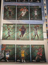 1998-99 Flair Showcase Takeit2.net Basketball Uncut Sheet Rare Jordan Kobe + Set