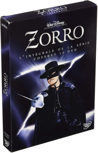 ZORRO Complete Disney TV Series Seasons 1 2 3 *Guy Williams* NEW R2 DVD - Afbeelding 1 van 1