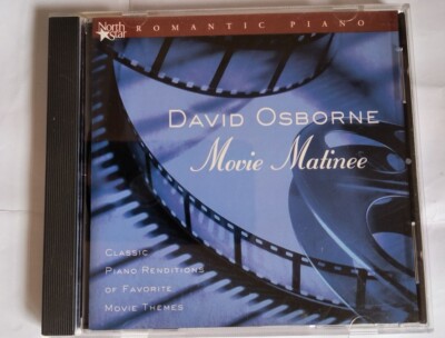 David Osborne Music CD - Romantic Piano: Movie Matinee [GOOD CD] Movie Themes