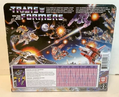 NEW Hasbro E7834 The Transformers Vintage G1 ASTROTRAIN Action Figure - Picture 2 of 3