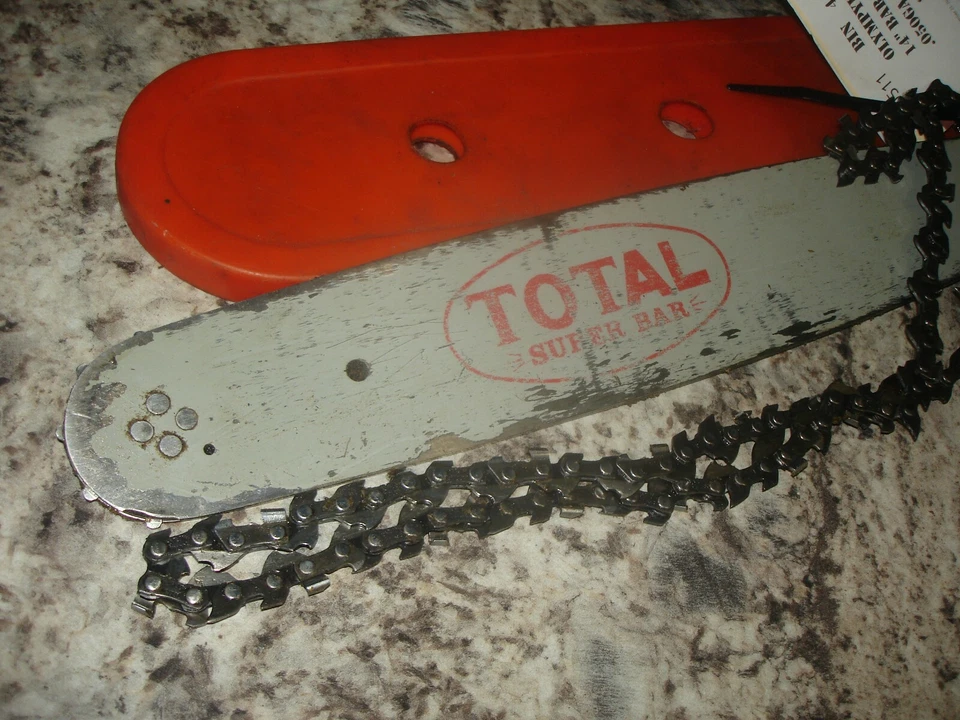 Olympyk 244F 14" barra cadena vaina motosierra pieza solo Olympic Bin 44 Foto 2 de 3