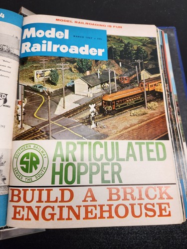 Model Railroader Mag -Complete Year Run & Binder- You Choose Year - 1950 to 1969 - Picture 111 of 156