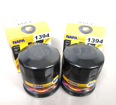 #ad Lot of 2 NAPA 1394 Engine Oil Filter $24.95