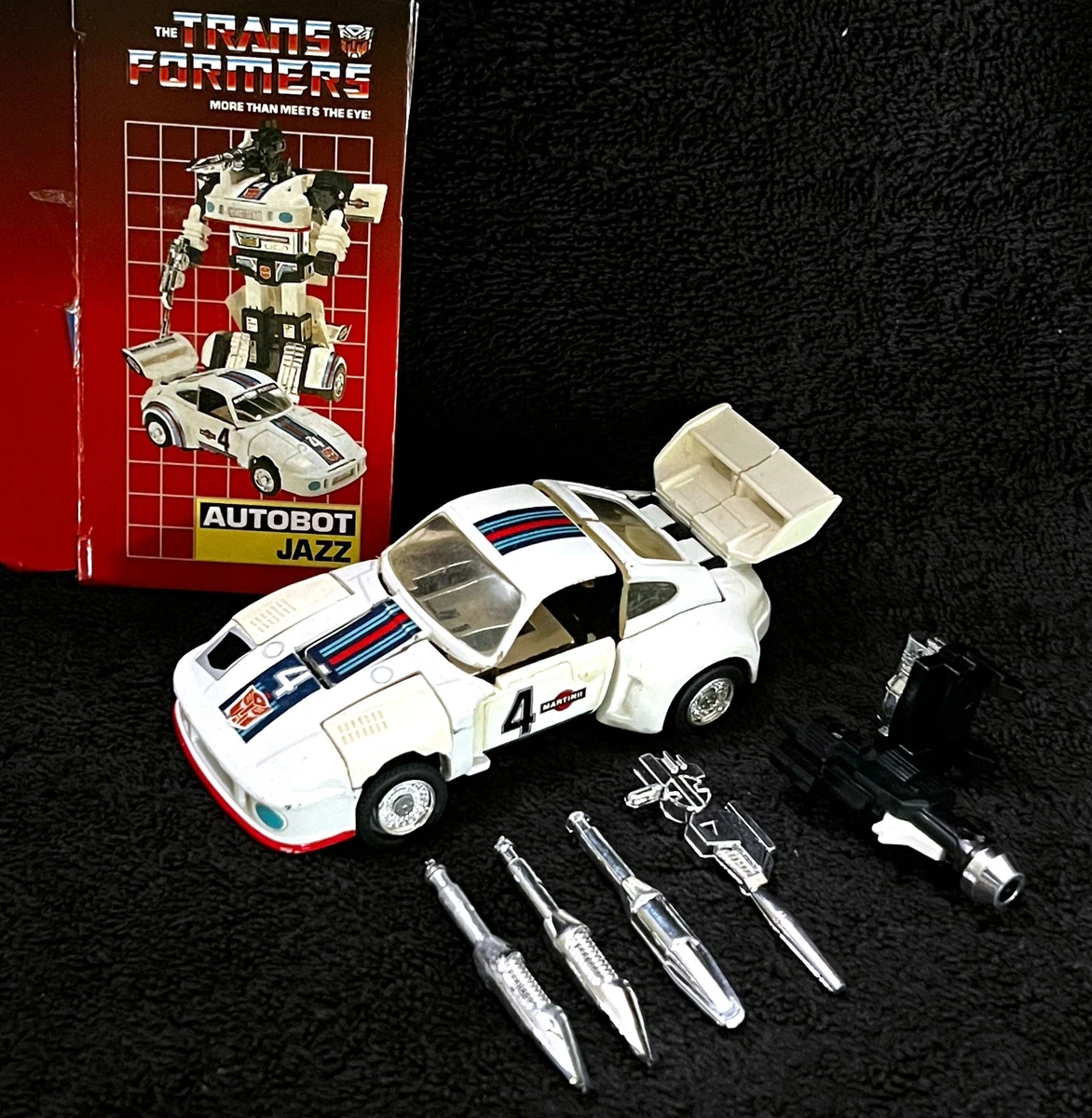 Preços baixos em Jazz Transformers e Robôs 1984 Ano Fabricado 1980