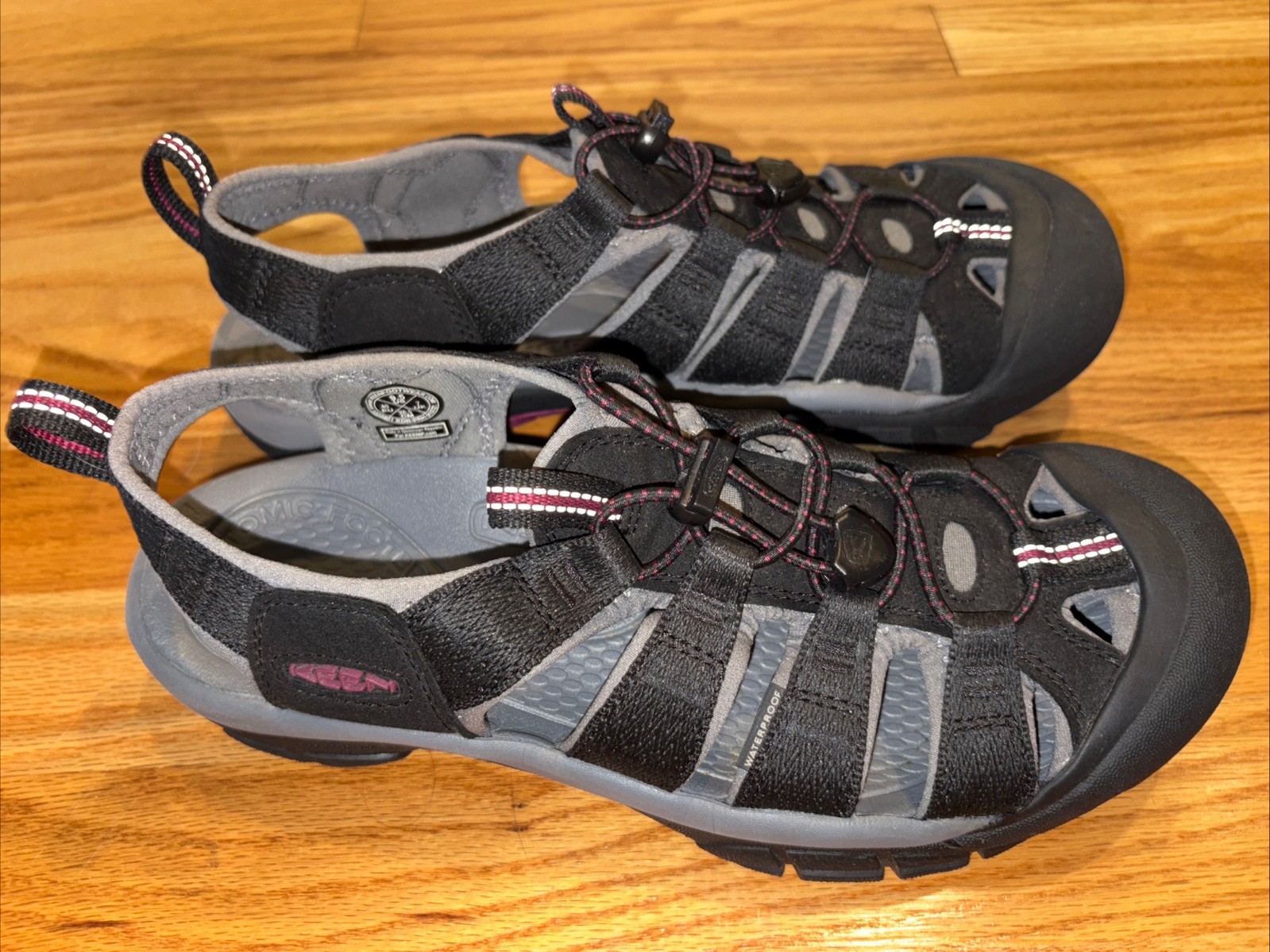 Keen Sandali Donna Newport H2 9.5 Nero