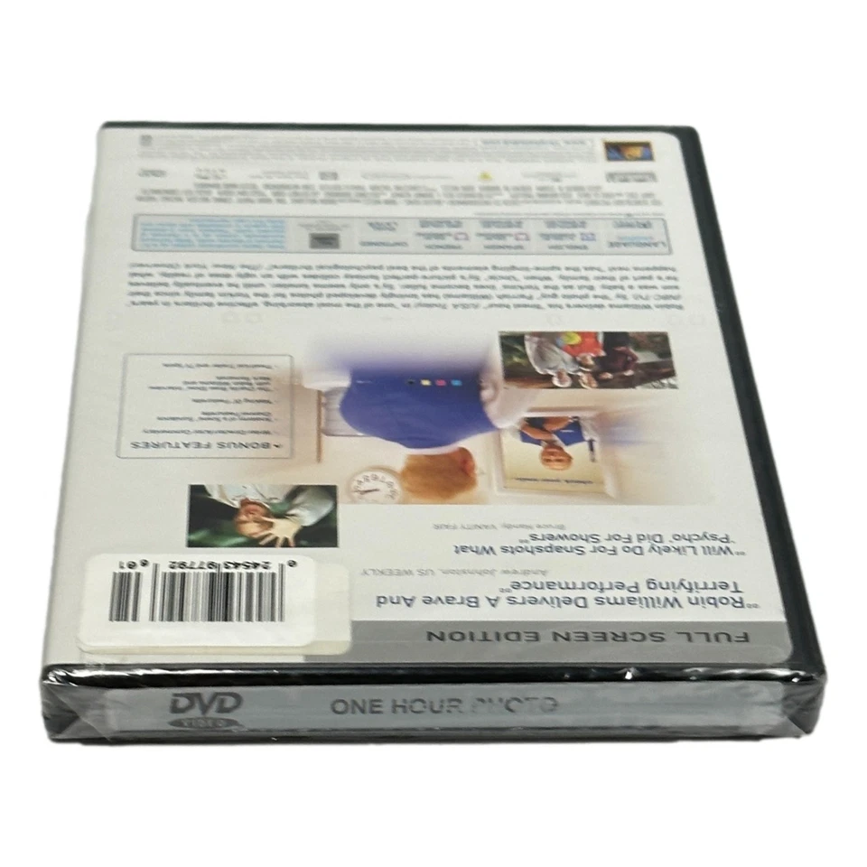 One Hour Photo DVD Robin Williams Full Screen New Sealed - Image 3 of 3