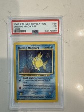 Pokémon TCG Shining Magikarp Neo Revelation DOUBLE HOLO ERROR 🎣  PSA 5