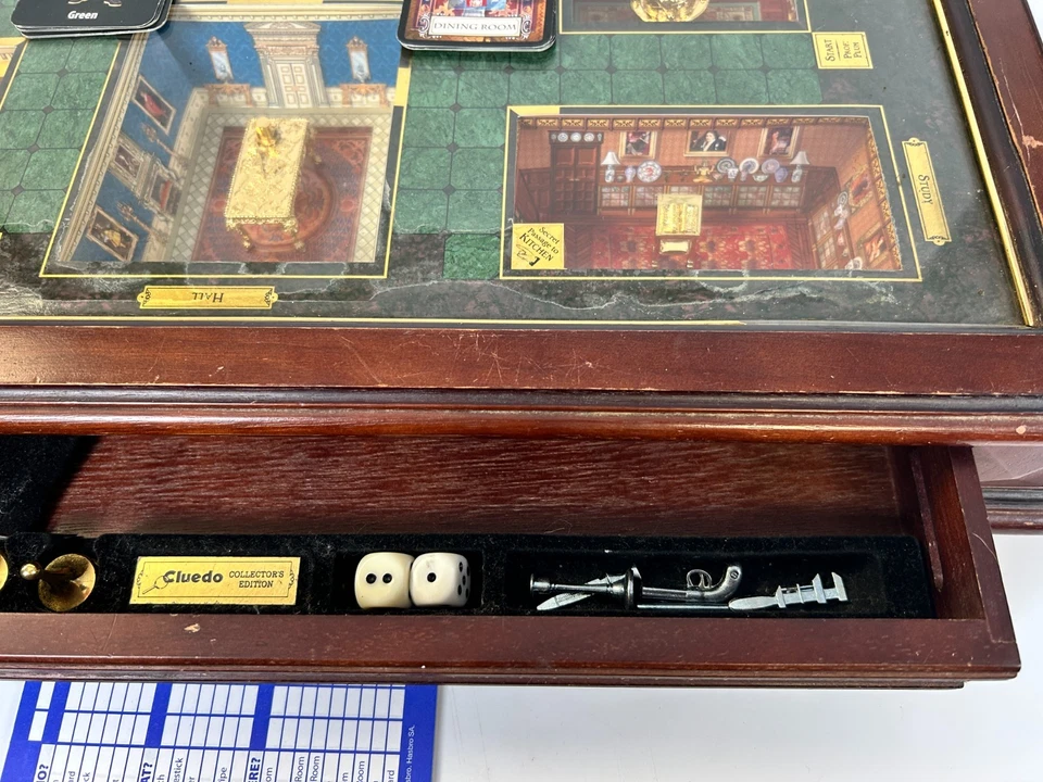 Rare 1991 Franklin Mint Collectors Edition CLUEDO Very Nice Condition - Image 3 of 4
