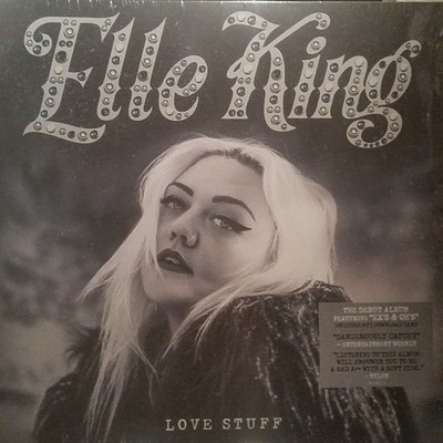 ELLE KING LOVE STUFF BLACK VINYL WITH LYRIC SHEET LIKE NEW