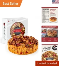 Rich and Moist Sugar-Free Fruitcake, Handcrafted from Grandma's Recipe, 24 oz