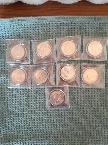 1954 P-D And S #9 Coins Brilliant Gem Uncirculated You Will Be Glad You Got Them