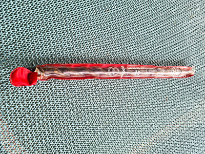 Harry Potter Zauberstab Spielzeug rot/schwarz in transparenter Folienverpackung
