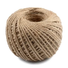 328 Feet Natural Jute Twine 3 Ply Gift Wrapping String DIY Rope Garden Twine ...