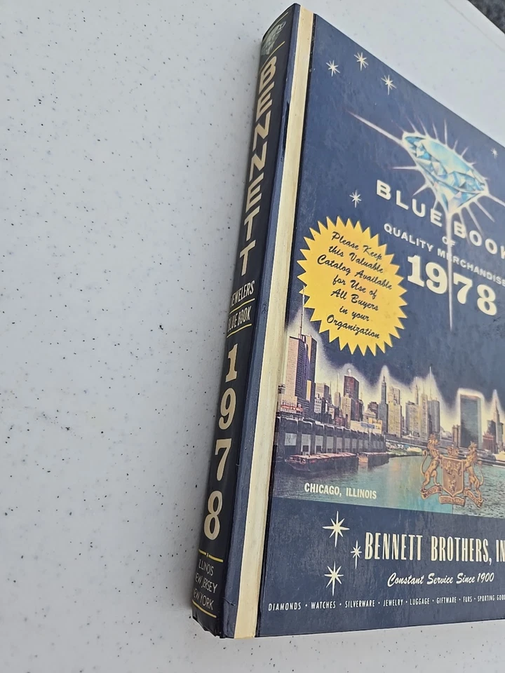 Vtg Blue Book Of Quality Merchandise 1978 HC Book Color Catalog Bennett Brothers - Image 2 of 4