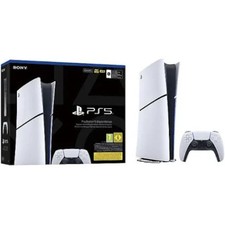 Sony PlayStation 5 Slim Digital Edition 825GB(Weiß) Neuwertig