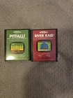 New ListingATARI 2600 Pitfall & River Raid Games *TESTED*