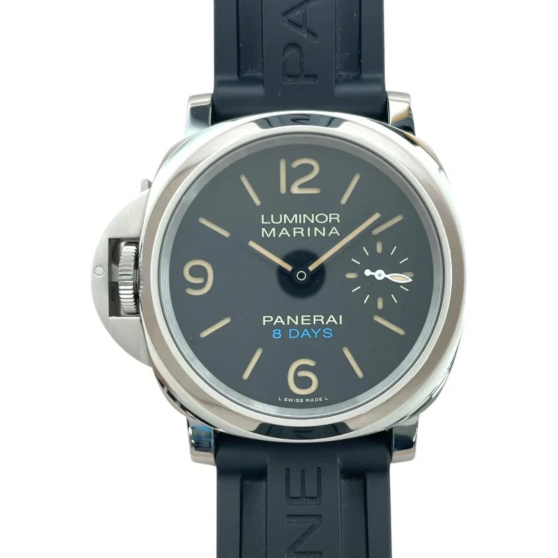 Panerai — PANERAI Luminor 8 PAM00796 44mm SS Black Dial Mechanical (Manual) 2020 #OKW1259