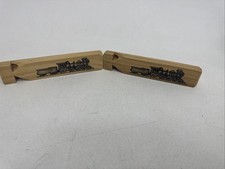  2 Wood Train Whistle - Authentic Train Sound Wooden Whistle