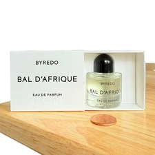 Byredo BAL D'AFRIQUE Eau de Parfum Perfume Travel MINI Splash Dab 0.27 Oz 8 mL