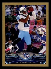 2013 Topps Mini Gold Football #ed/58 - Set Break - Front and Back Scans # 1-220