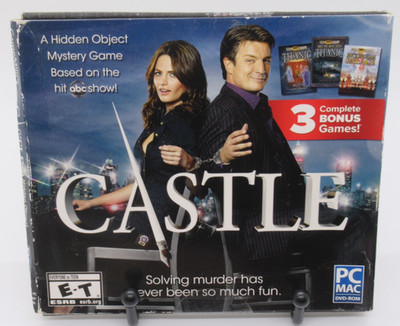 CASTLE / TITANIC 1 & 2 / BUCKINGHAM, 4 HIDDEN OBJECT GAMES PC DVD-ROM, WIN 7/MAC