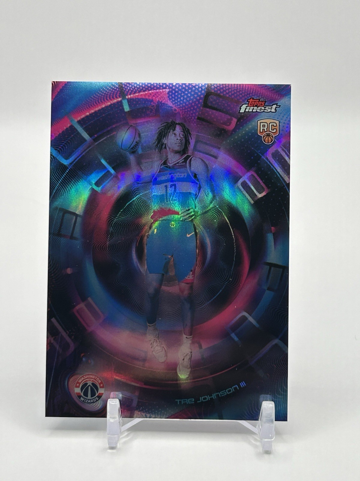 2025-26 Topps Finest - Pulse Tre Johnson #P-15 (RC)