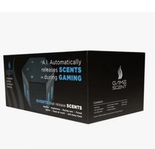 GameScent Console Atomizer, Adaptor, 6 Primary Scents  New  Universal Game