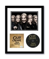 Ozzy Osbourne Autographed Signed 11x14 Framed CD Photo Patient Number 9 ACOA