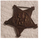Grand Army of the Republic Veteran Badge Pin - Civil War (1861-65) Militaria