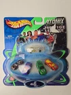 Vintage 2003 Hot Wheels Atomix Justice League Set of 5 Micro Vehicles