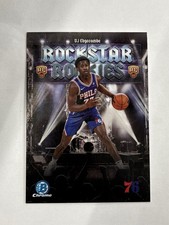 2025-26 Topps Bowman Chrome Vj Edgecombe Rockstar Rookies (RR-3) Rookie Insert