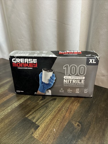 Guanto Grease Monkey in Nitrile Senza Polvere