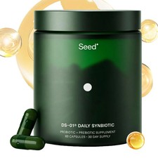 Seed DS-01 Daily Synbiotic - Immune Support, Bloating  Constipation Relief30day