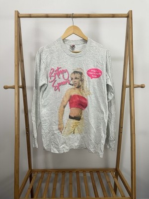 VTG Britney Spears Oops I Did It Again Tour 2000 Concert Tour LS T-Shirt M