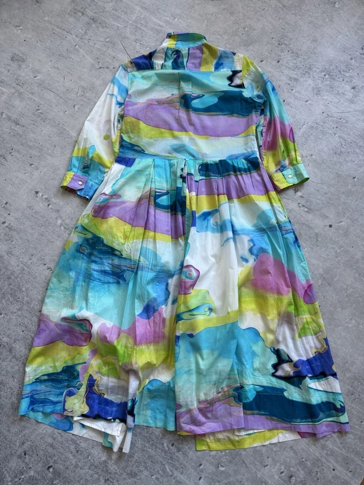 Vestido Sara Roka de Lujo Diseñador Italiano Talla 46 Foto 2 de 4