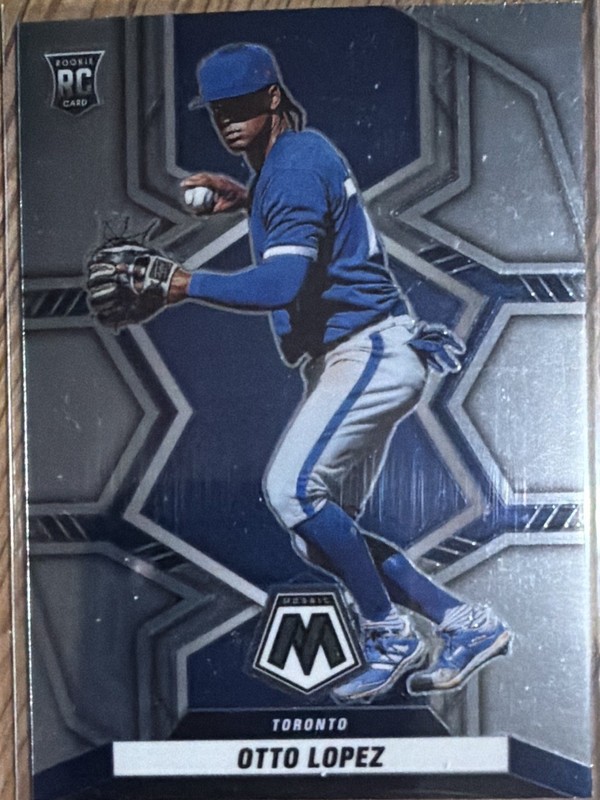 Panini 2022 Mosaic Rookies Otto Lopez RC #251 Toronto Blue Jays Base Set