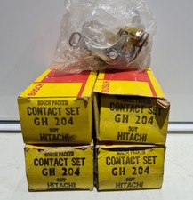 4x NOS Bosch GH204 Contact Breaker Points Set Honda 1972-1975 GH 204 Hitachi
