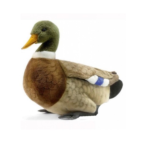Peluche HANSA BH3601 Mallard 13,4 pulgadas (34 cm), acrílico - Imagen 1 de 2