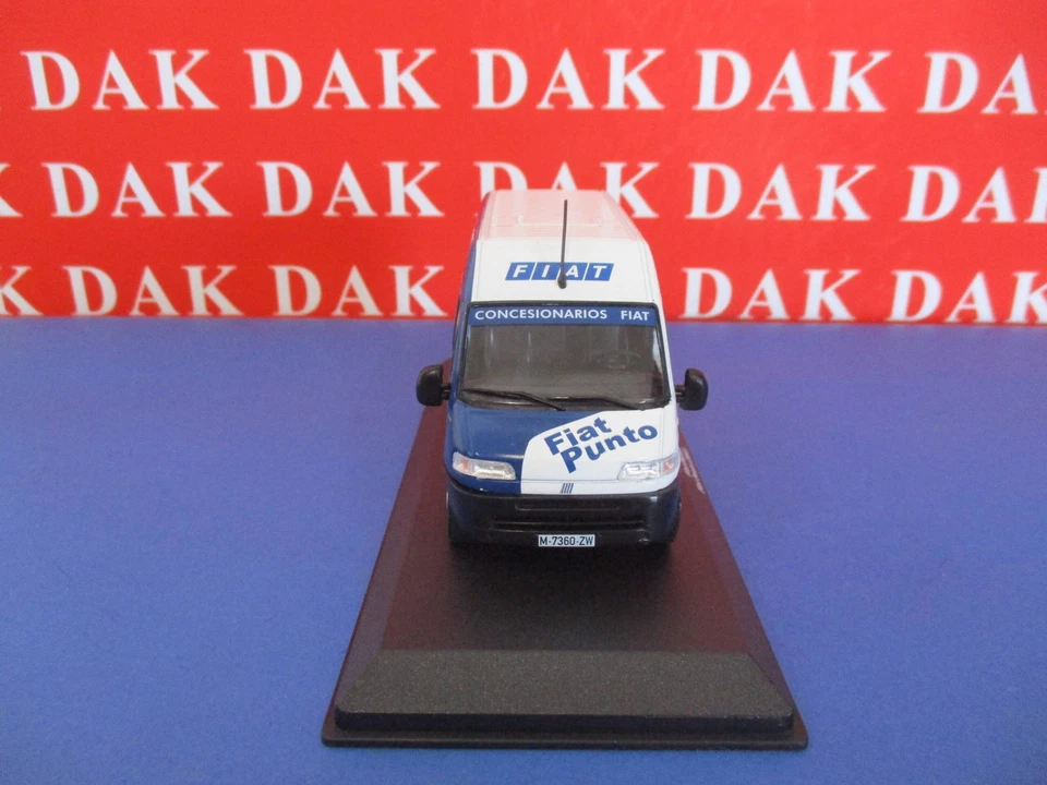 Die cast 1/43 Modellino Furgone Fiat Ducato Assistenza Rally Fiat Punto 2001 - Immagine 3 di 4