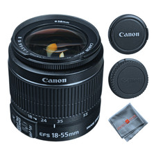 Canon EF-S 18-55mm f/3.5-5.6 IS II Lens for DSLR Cameras