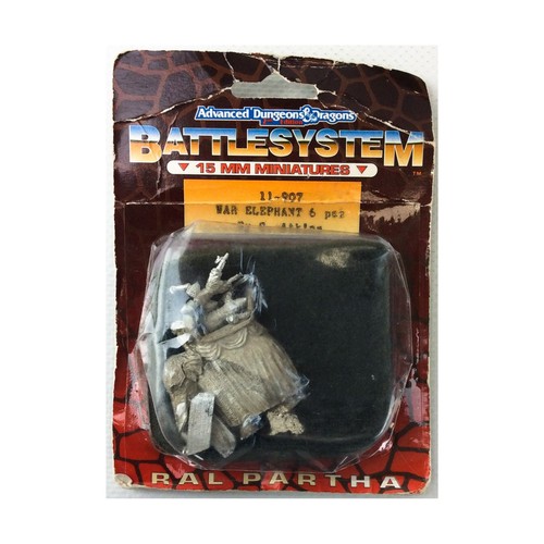 Ral Partha Battlesystem 15mm Mini War Elephant Pack New