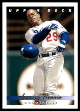 Lenny Harris 1993 Upper Deck #184 Dodgers MLB READ FREE SHIPPING AutographDen