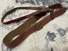 WW2 WWII German Army Military Leather Double Claw Officer Belt Zweidorn + Strap