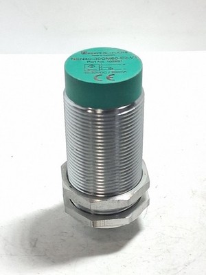 PEPPERL+FUCHS NEN40-30GM60-E2-V1 INDUCTIVE SENSOR 10-30VAC PNP NO 40MM DIST