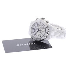 CHANEL J12 H1007 41mm Stainless Steel / Ceramic White / Silver #C22994