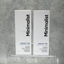 2 Pack 2 Hyaluronic Acid Serum- Face,Intense Hydration,Glow Lesser Fine Line