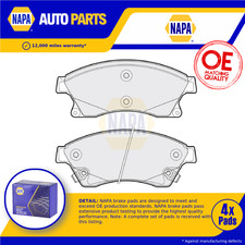 Brake Pads Set fits CHEVROLET CRUZE 2.0D Front 2009 on NAPA 13374966 Quality New
