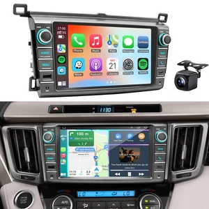 For Toyota RAV4 2013-2018 Android AUTO CarPlay Car Stereo Radio fit JBL/OEM Cam